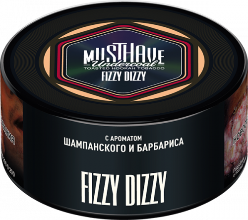 Must Have 125 гр Fizzy Dizzy(Шампанское и барбарис0